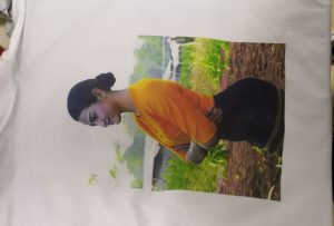 T-shirt shtypje mostër për klientin Burma nga printer WER-EP6090T